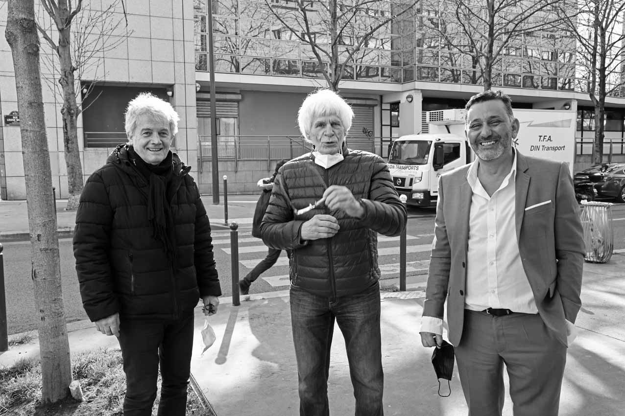 Bernard Moninot, Bernard Cousinier, Teddy Tibi  (Photographe Michel Lunardelli)